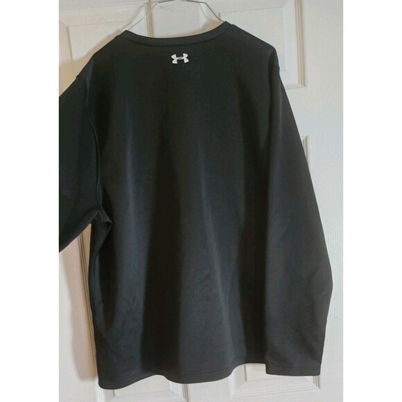 Under Armour Men's XL Loose Black Long Sleeved Top Shirt Performance Activewear - Picture 6 of 14